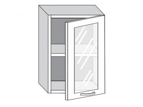 1.50.3 Шкаф настенный (h=720) на 500мм с 1-ой стекл. дверцей в Урае - uraj.magazinmebel.ru | фото