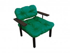 Кресло Дачное зелёная подушка в Урае - uraj.magazinmebel.ru | фото