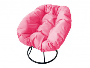 Кресло Пончик без ротанга розовая подушка в Урае - uraj.magazinmebel.ru | фото