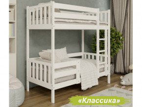 Кровать 2-х ярусная Аист-2 Классика белый 1800х900 мм в Урае - uraj.magazinmebel.ru | фото