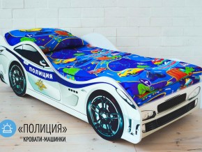 Кровать детская машина Полиции в Урае - uraj.magazinmebel.ru | фото