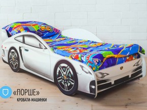 Кровать детская машинка Порше в Урае - uraj.magazinmebel.ru | фото