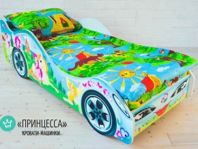 Кровать детская машинка Принцесса в Урае - uraj.magazinmebel.ru | фото