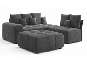 Модульный диван Торонто Вариант 3 Серый в Урае - uraj.magazinmebel.ru | фото
