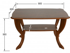 Стол журнальный Маэстро СЖ-01 орех в Урае - uraj.magazinmebel.ru | фото - изображение 2