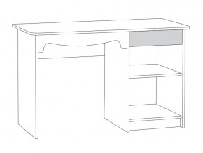 Стол письменный 12.24 Флоренция в Урае - uraj.magazinmebel.ru | фото - изображение 2