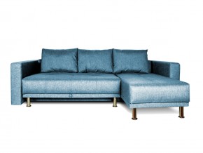 Угловой диван серо-синий с подлокотниками Некст denim в Урае - uraj.magazinmebel.ru | фото